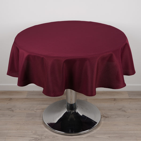 Deep Maroon Round